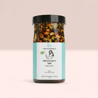 Bae Naturals Moms Mix | Crafted Blend of Nuts, Seeds, Grains & Dry Fruits for Everyday Wellness – 1kg